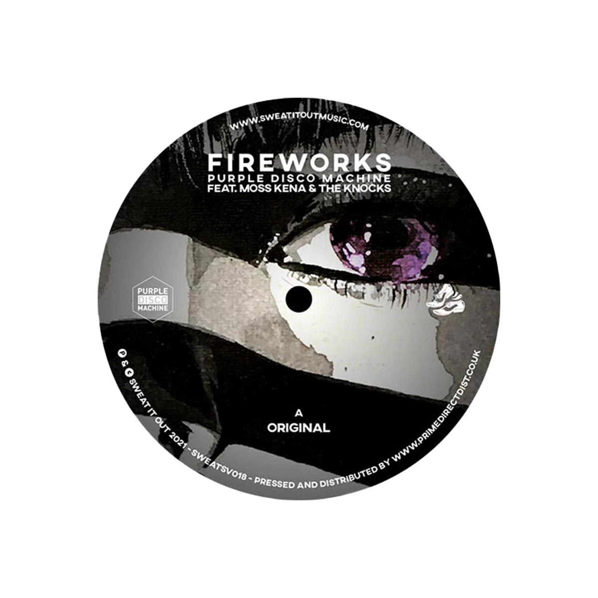 Purple Disco Machine - Purple Disco Machine - Fireworks ft Moss Kena and The Knocks 7"